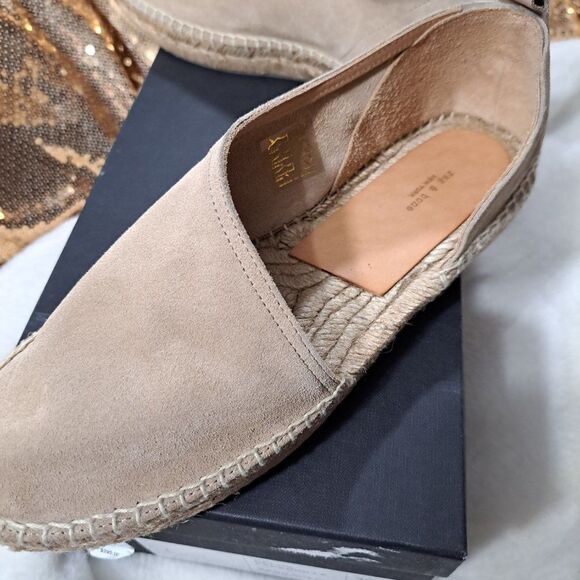 NIB Rag and Bone Delos Espadrille in Sand Suede - Picture 10 of 16